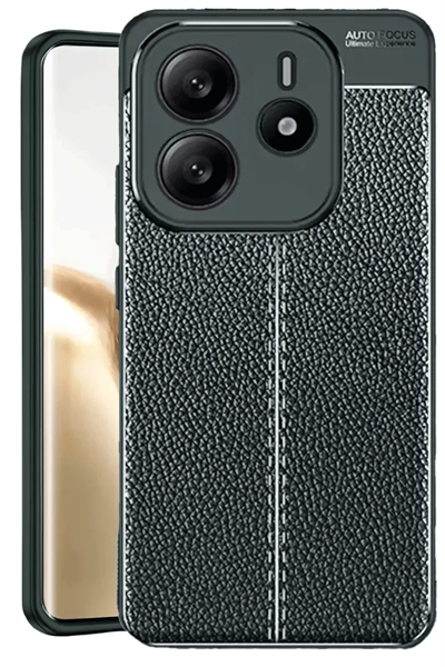 Xiaomi Redmi Note 14 4G Kılıf Auto Focus Kapak - Koyu Yeşil