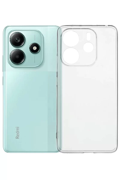 Xiaomi Redmi Note 14 4G Kılıf Lüx Şeffaf Silikon
