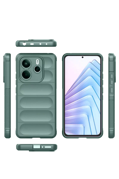 Xiaomi Redmi Note 14 4G Kılıf Optimum Silikon - Siyah