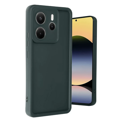 Xiaomi Redmi Note 14 4G Kılıf Viera Silikon - Koyu Yeşil