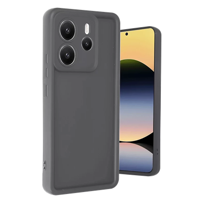 Xiaomi Redmi Note 14 4G Kılıf Viera Silikon - Gri