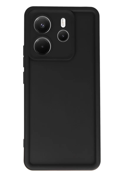 Xiaomi Redmi Note 14 4G Kılıf Viera Silikon - Siyah
