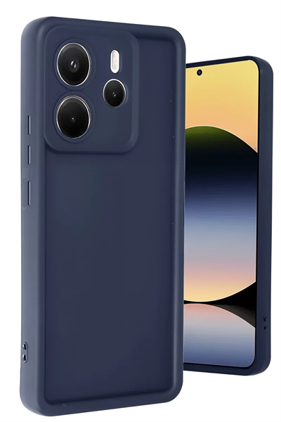 Xiaomi Redmi Note 14 4G Kılıf Viera Silikon - Lacivert