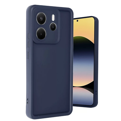 Xiaomi Redmi Note 14 4G Kılıf Viera Silikon - Lacivert