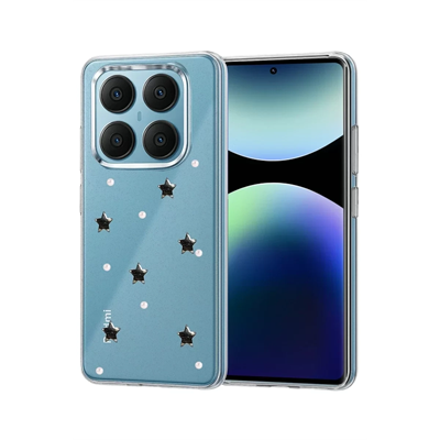 Xiaomi Redmi Note 14 Pro 4G Fiyonk Desenli Kapak - Desen 7