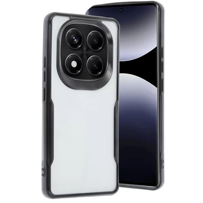 Xiaomi Redmi Note 14 Pro 4G Kılıf Boyi Silikon Kapak - Siyah