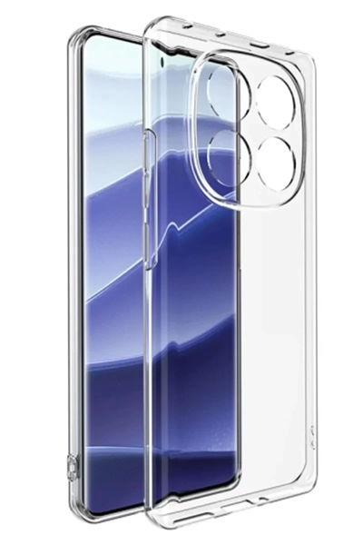Xiaomi Redmi Note 14 Pro 4G Kılıf Lüx Şeffaf Silikon