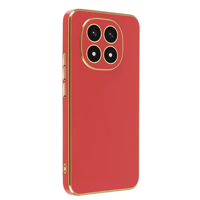 Xiaomi Redmi Note 14 Pro 4G Kılıf Volet Silikon - Kırmızı