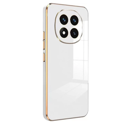 Xiaomi Redmi Note 14 Pro 4G Kılıf Volet Silikon - Beyaz
