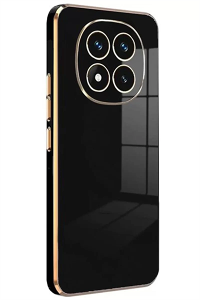 Xiaomi Redmi Note 14 Pro 4G Kılıf Volet Silikon - Siyah