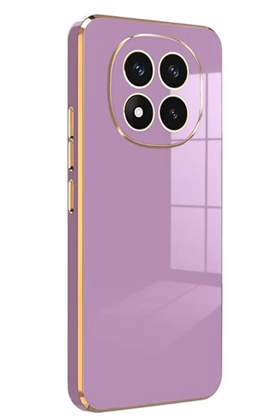Xiaomi Redmi Note 14 Pro 4G Kılıf Volet Silikon - Mor