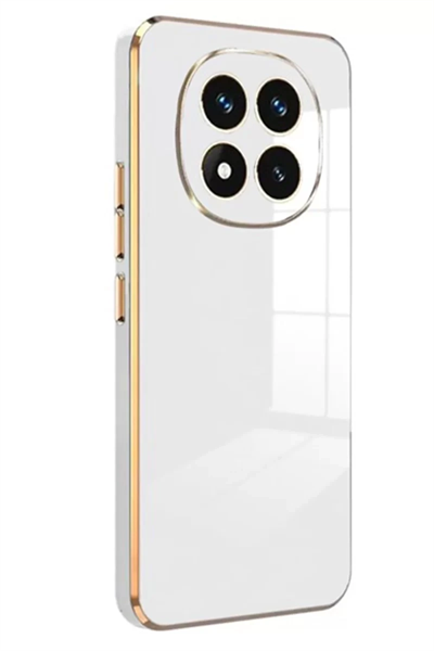 Xiaomi Redmi Note 14 Pro 4G Kılıf Volet Silikon - Beyaz