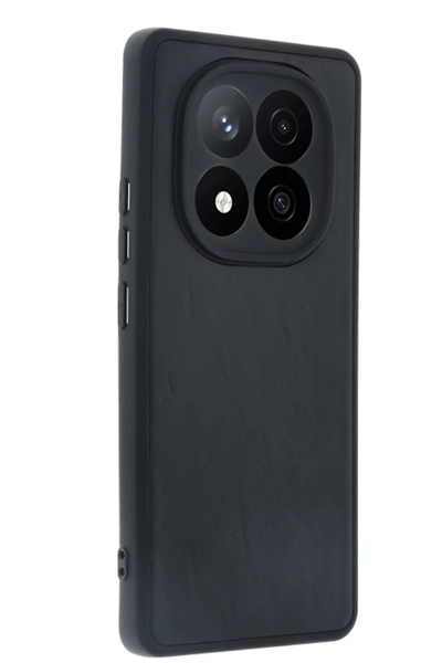 Xiaomi Redmi Note 14 Pro 5G Kılıf Aras Deri Kapak - Siyah