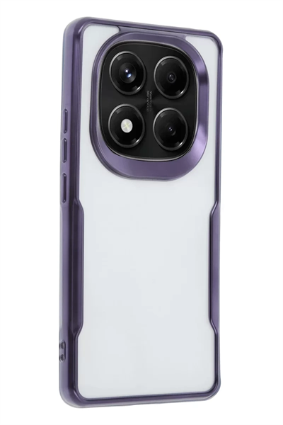 Xiaomi Redmi Note 14 Pro 5G Kılıf Boyi Silikon Kapak - Derin Mor
