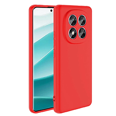Xiaomi Redmi Note 14 Pro 5G Kılıf First Silikon - Kırmızı