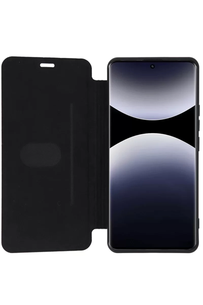 Xiaomi Redmi Note 14 Pro 5G Kılıf Flip Cover - Taba