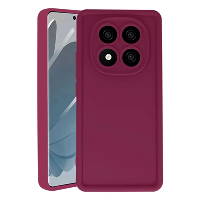Xiaomi Redmi Note 14 Pro 5G Kılıf Viera Silikon - Bordo