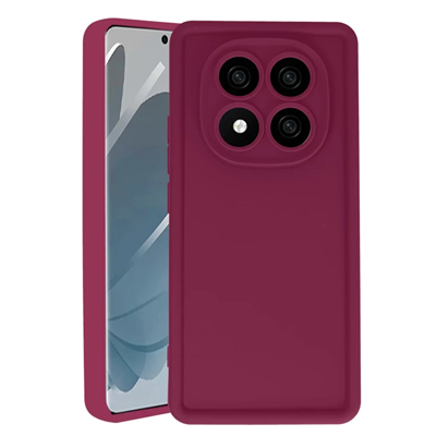 Xiaomi Redmi Note 14 Pro 5G Kılıf Viera Silikon - Bordo