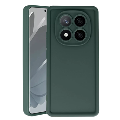 Xiaomi Redmi Note 14 Pro 5G Kılıf Viera Silikon - Koyu Yeşil