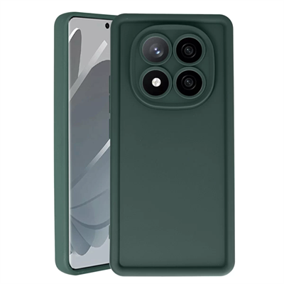 Xiaomi Redmi Note 14 Pro 5G Kılıf Viera Silikon - Koyu Yeşil