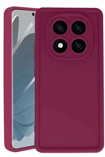 Xiaomi Redmi Note 14 Pro 5G Kılıf Viera Silikon - Bordo