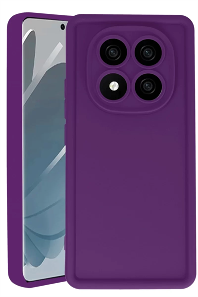 Xiaomi Redmi Note 14 Pro 5G Kılıf Viera Silikon - Mürdüm