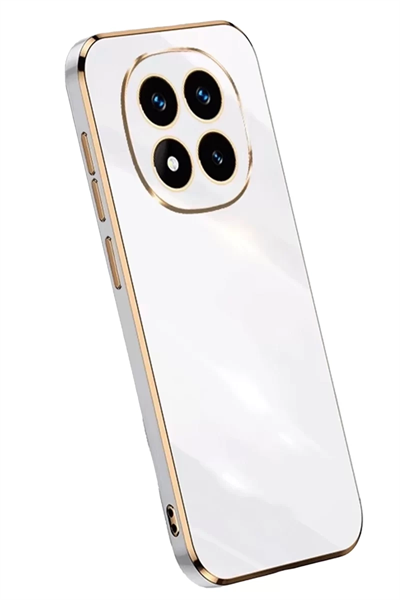 Xiaomi Redmi Note 14 Pro 5G Kılıf Volet Silikon - Beyaz
