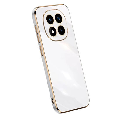 Xiaomi Redmi Note 14 Pro 5G Kılıf Volet Silikon - Beyaz