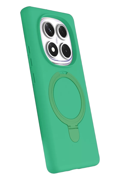 Xiaomi Redmi Note 14 Pro 5G Regal Magsafe Standlı Kapak - Yeşil
