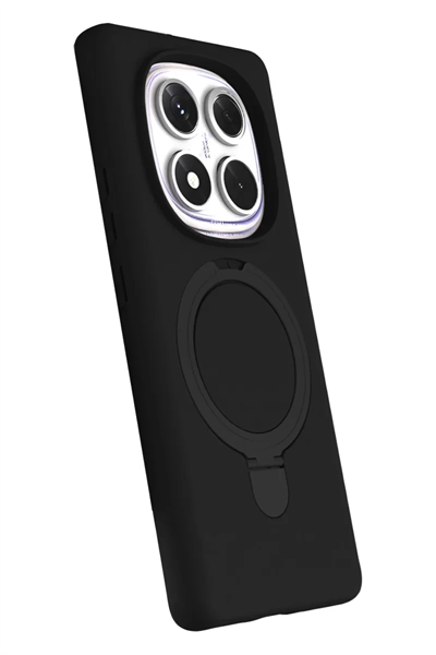 Xiaomi Redmi Note 14 Pro 5G Regal Magsafe Standlı Kapak - Siyah