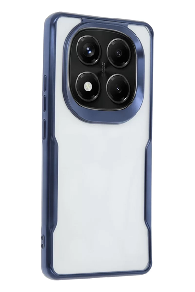Xiaomi Redmi Note 14 Pro Plus Kılıf Boyi Silikon Kapak - Lacivert