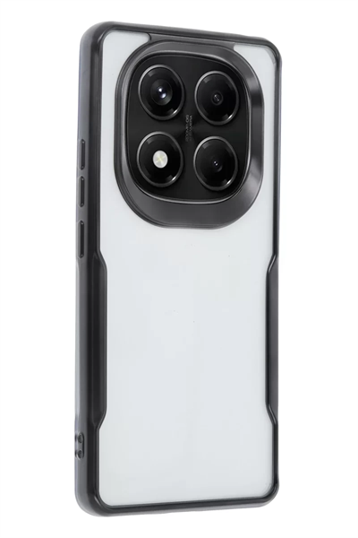 Xiaomi Redmi Note 14 Pro Plus Kılıf Boyi Silikon Kapak - Siyah