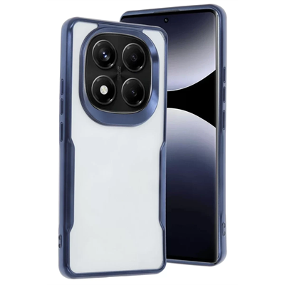 Xiaomi Redmi Note 14 Pro Plus Kılıf Boyi Silikon Kapak - Lacivert
