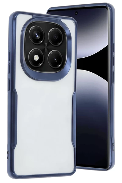 Xiaomi Redmi Note 14 Pro Plus Kılıf Boyi Silikon Kapak - Lacivert