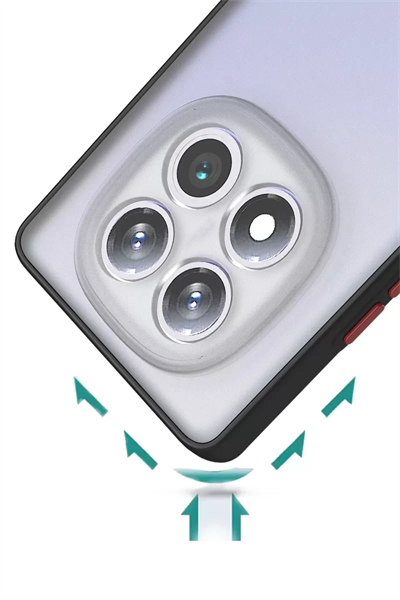 Xiaomi Redmi Note 14 Pro Plus Kılıf Montreal Silikon Kapak - Siyah