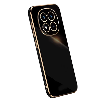 Xiaomi Redmi Note 14 Pro Plus Kılıf Volet Silikon - Siyah