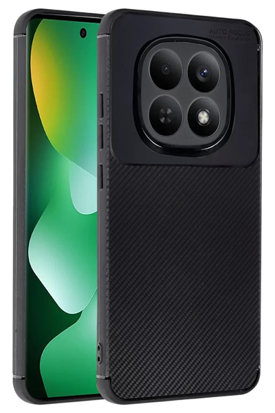 Xiaomi Redmi Note 15 4G Auto Focus Karbon Kapak - Siyah