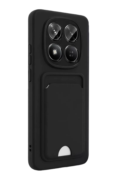 Xiaomi Redmi Note 15 4G Kelvin Kartvizitli Silikon - Siyah