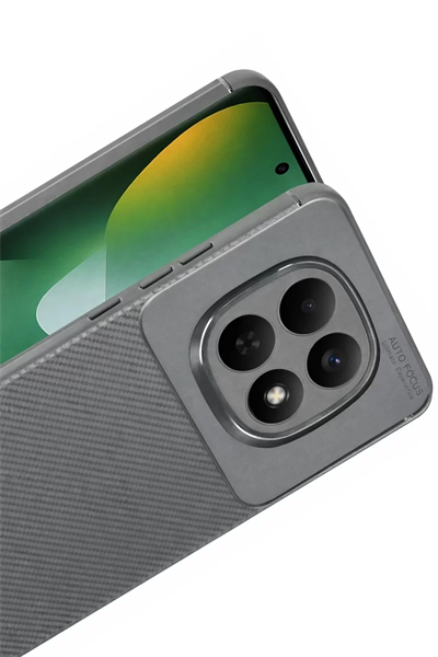 Xiaomi Redmi Note 15 Pro 4G Auto Focus Karbon Kapak - Gri