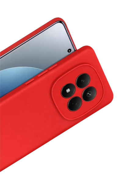 Xiaomi Redmi Note 15 Pro 4G First Silikon - Kırmızı