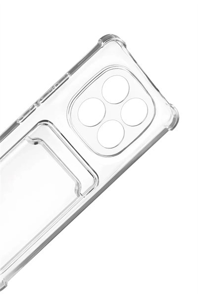 Xiaomi Redmi Note 15 Pro 4G Kart Şeffaf Silikon - Şeffaf
