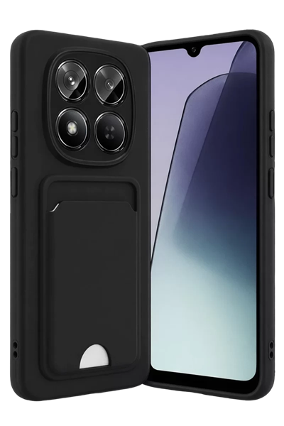 Xiaomi Redmi Note 15 Pro 4G Kelvin Kartvizitli Silikon - Siyah
