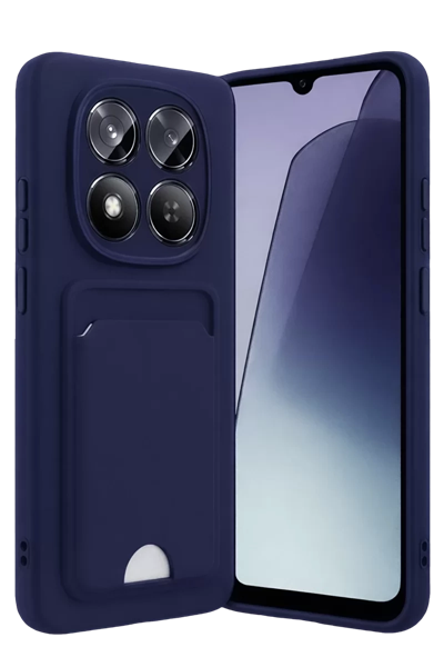 Xiaomi Redmi Note 15 Pro 4G Kelvin Kartvizitli Silikon - Lacivert