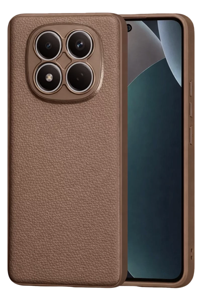 Xiaomi Redmi Note 15 Pro 4G Thermax Silikon Kılıf - Kahverengi
