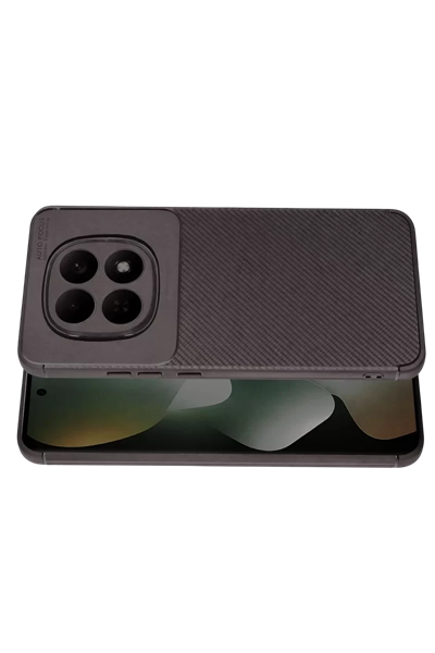 Xiaomi Redmi Note 15 Pro 5G Auto Focus Karbon Kapak - Gri