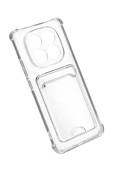 Xiaomi Redmi Note 15 Pro 5G Kart Şeffaf Silikon - Şeffaf