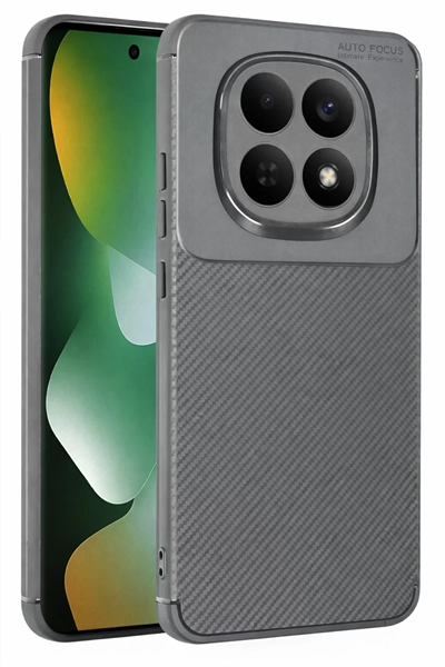 Xiaomi Redmi Note 15 Pro Plus 5G Auto Focus Karbon Kapak - Gri