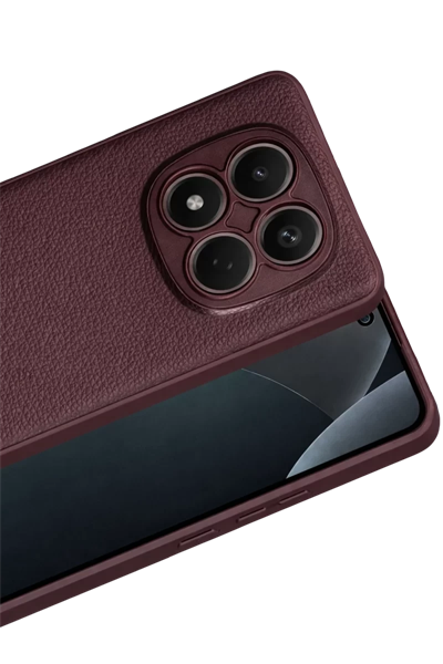 Xiaomi Redmi Note 15 Pro Plus 5G Thermax Silikon Kılıf - Bordo