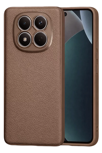 Xiaomi Redmi Note 15 Pro Plus 5G Thermax Silikon Kılıf - Kahverengi