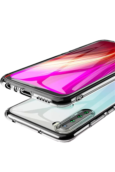 Xiaomi Redmi Note 8 Kılıf Lüx Şeffaf Silikon